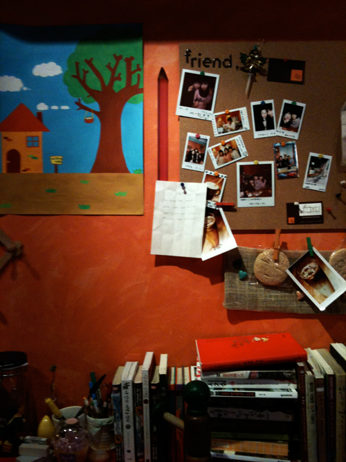 초코소녀 커피총각 - 내부 벽 사진